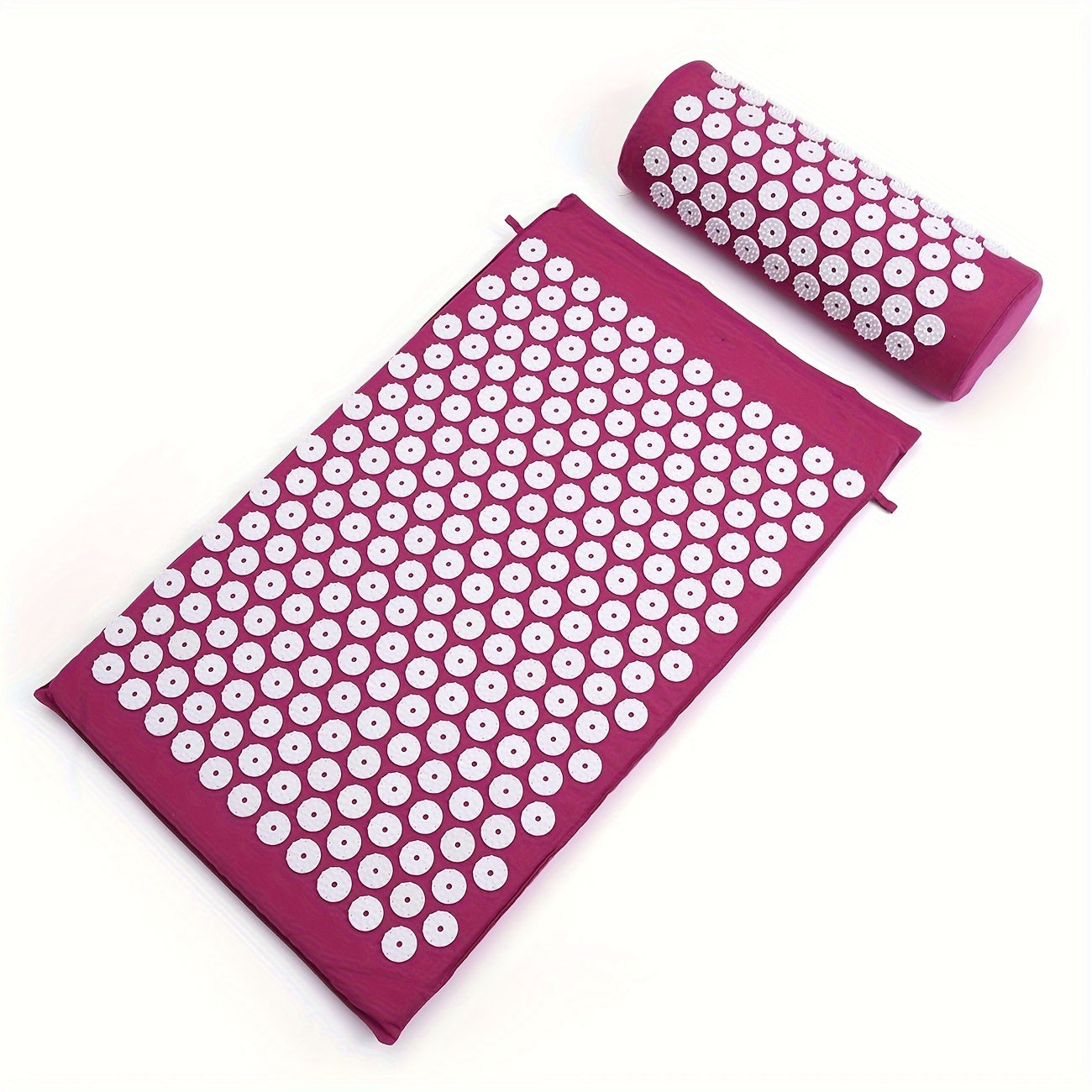 Yoga Acupressure Massage Mat & Pillow Set for Relaxation