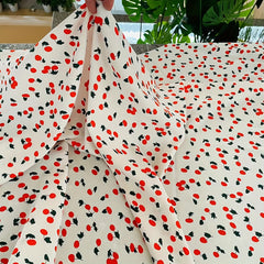 Cherry Pattern DIY Fabric Set - 1pc