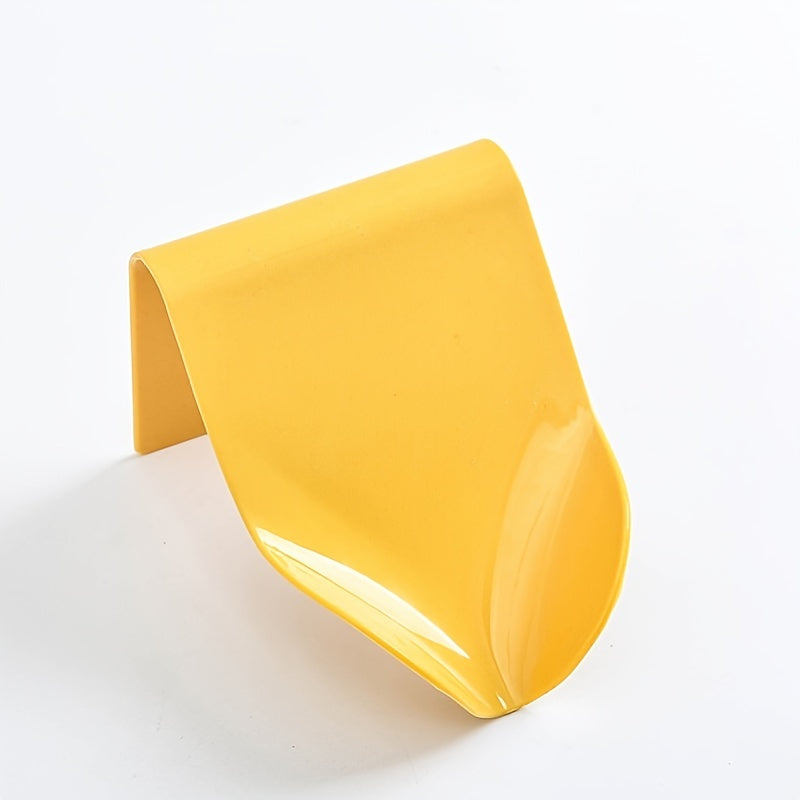 Wall Mounted Soap Dish Self Adhesive Plastic Drain Soap Holder