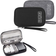 Portable Electronic Organizer Cable Bag Travel Case