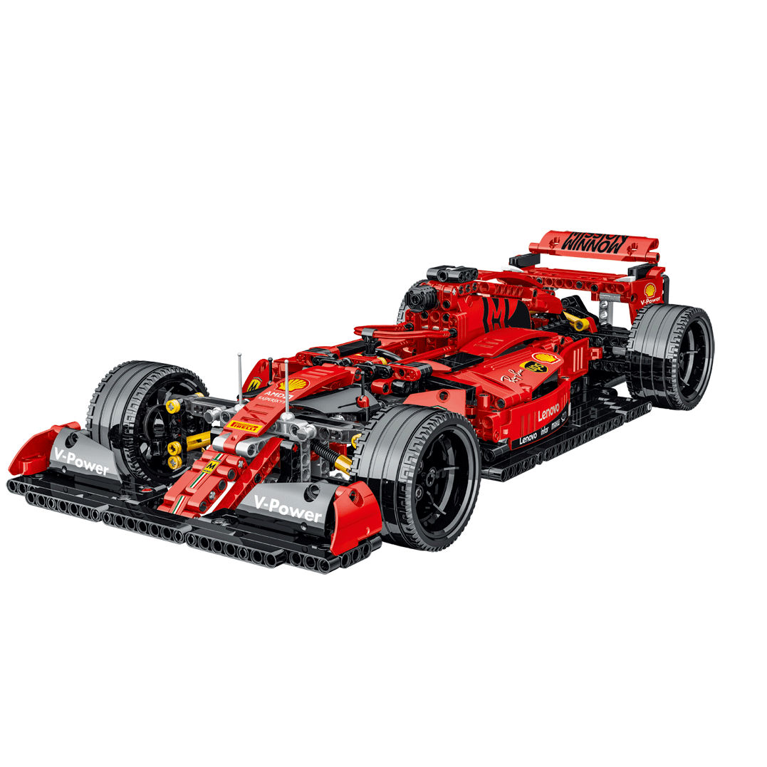 Formula Car Building Blocks Supercar Toy Gift For Boy