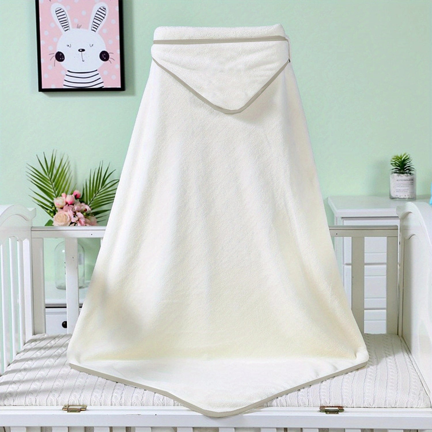 Soft Hooded Baby Bath Towel Ultra Absorbent Unisex for Babies Toddlers Infants