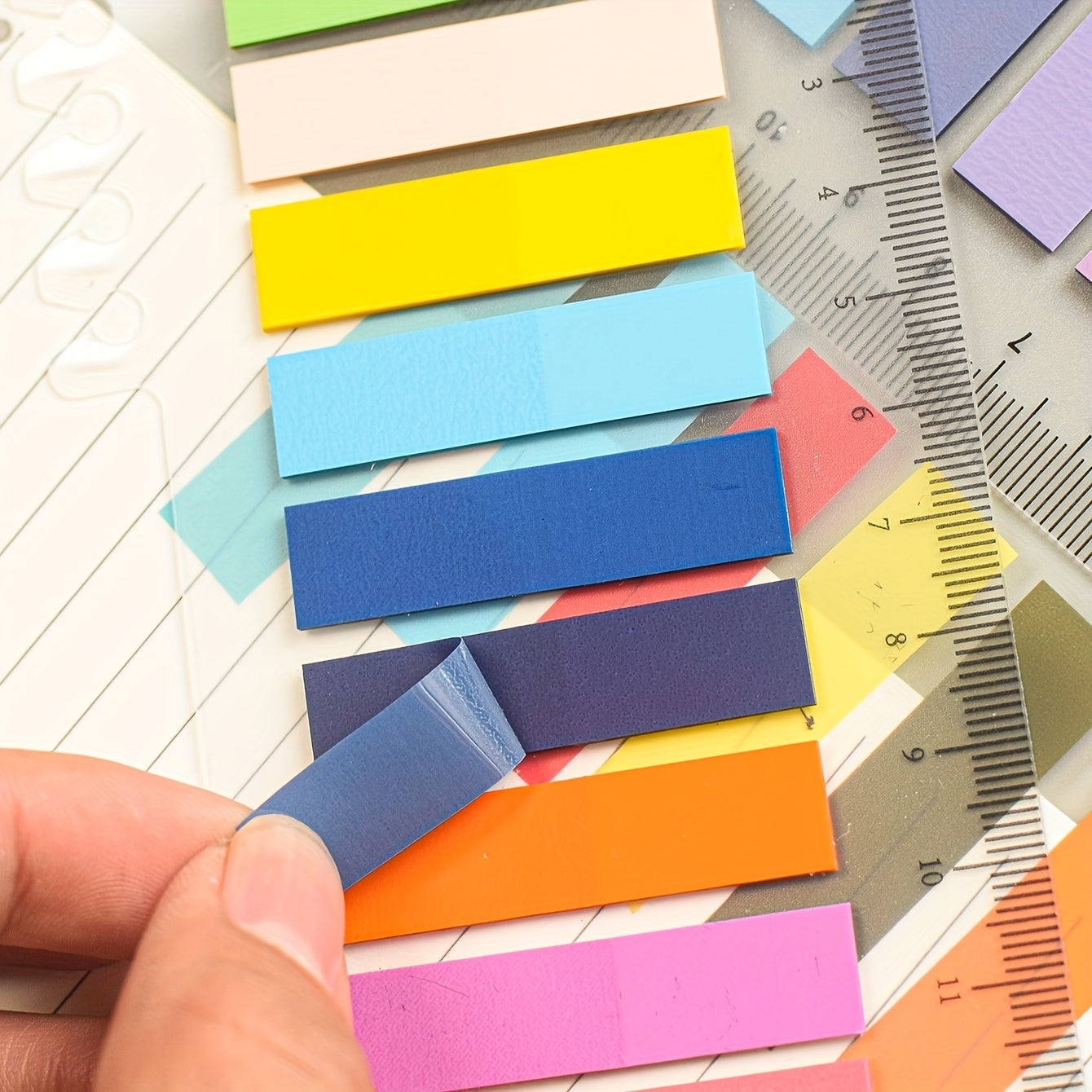 5 Styles PET Sticky Notes 200 Sheets