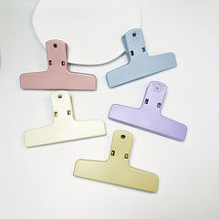 10pcs Magnetic Long Tail Journal Clip Colorful Plastic Magnetic Clip