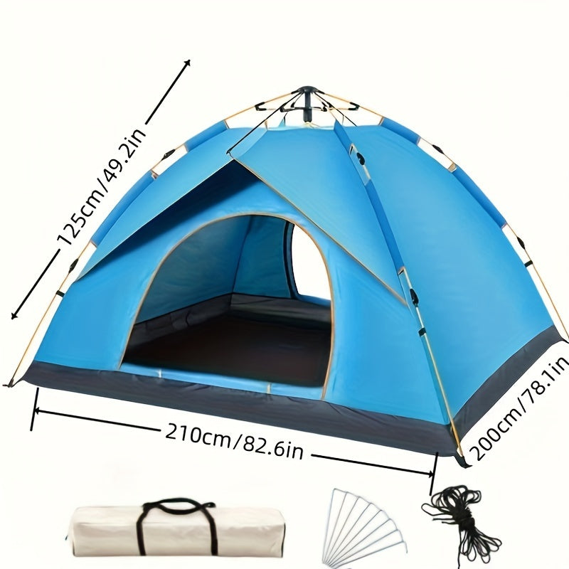 Portable Fully Automatic Camping Tent Folding Thickened Rainproof