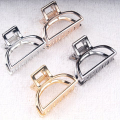 Small Half Hair Clip Girls Alloy Hair Claw Hair Accessories