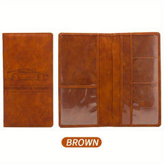 Car Registration And Insurance Clip Storage Bag