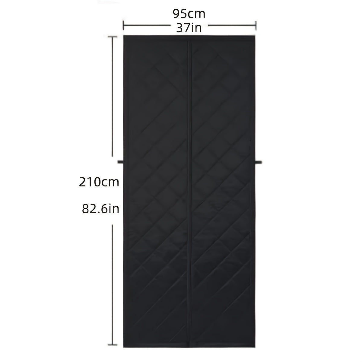 Magnetic Thermal Insulated Door Curtain Winter Door Curtains