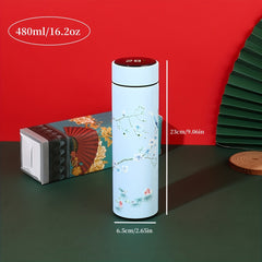 Chinese Style Water Cup With Digital Temperature Display