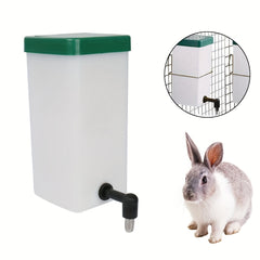 Portable Hanging Water Dispenser for Small Pets - No Drip Feature