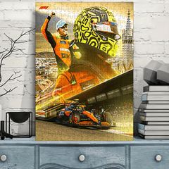 Formula 1 Puzzle 500 1000pcs - Vibrant Race Car Challenge