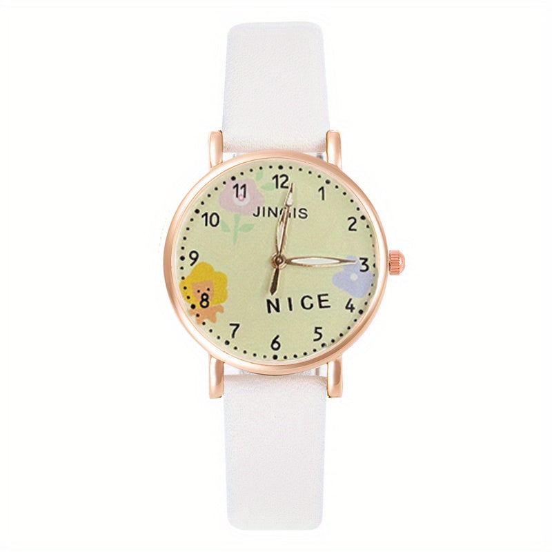 Rabbit Cartoon Quartz Watch for Students