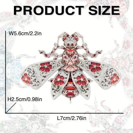 Piececool Ruby Sabah Bee Metal Puzzle Model Set Gift