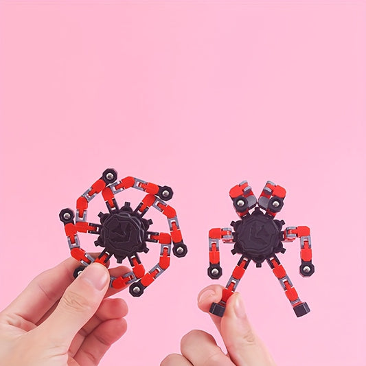 2pcs Deformable and Rotatable Fingertip Gyroscopes