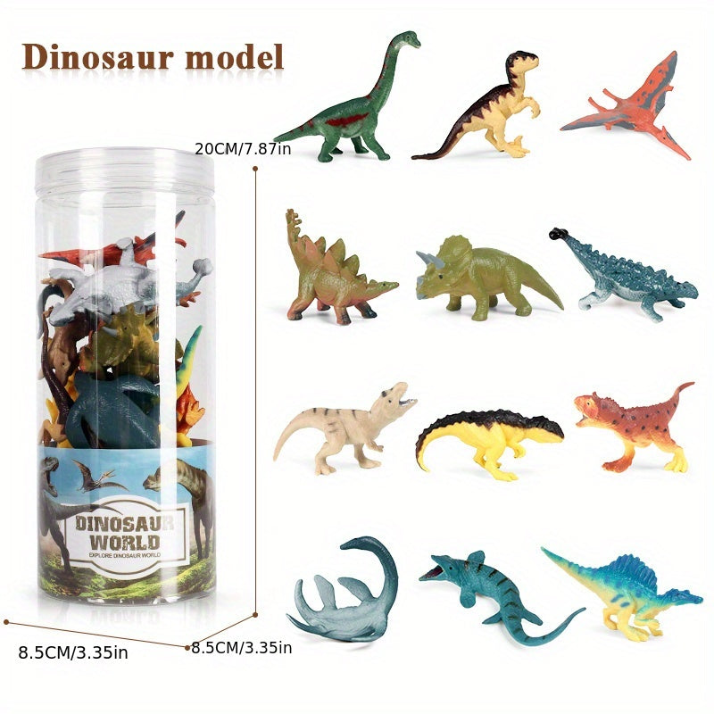 Mini Dinosaur Marine Animal Model Toy Set