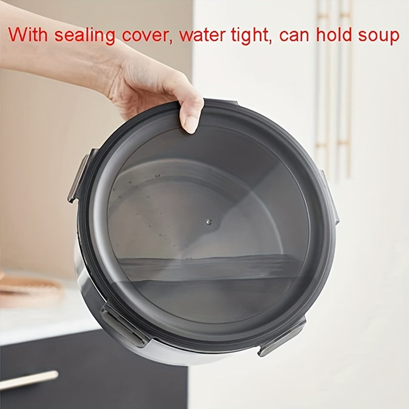 304 Round Stainless Steel Food Container Set with Lid