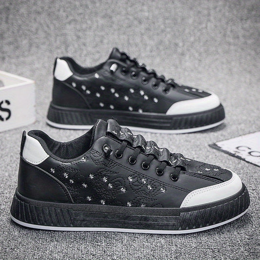 Men's Block Skate Shoes - Non Slip Casual Shoes