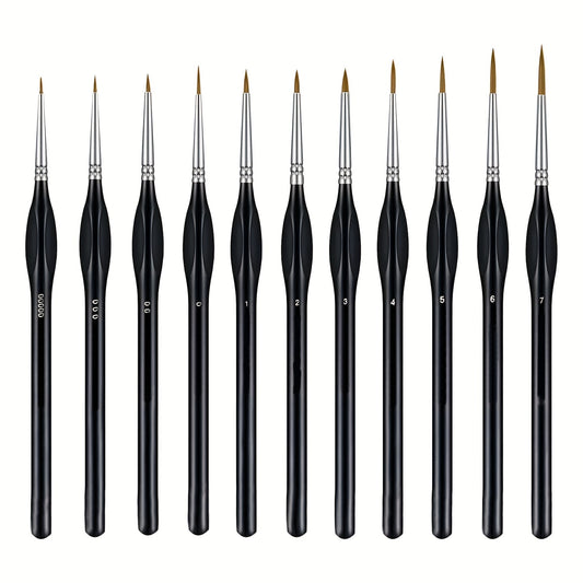 Detail Paint Brush Nylon Bristle Brush Hook Line Painting Brush
