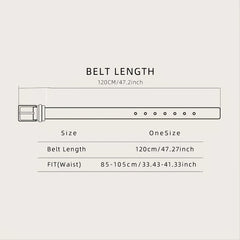 Men's Vintage Belt Pin Buckle