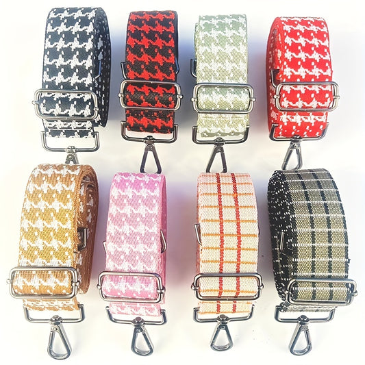 Pattern Wide Bag Strap Durable Detachable Lightweight Adjustable