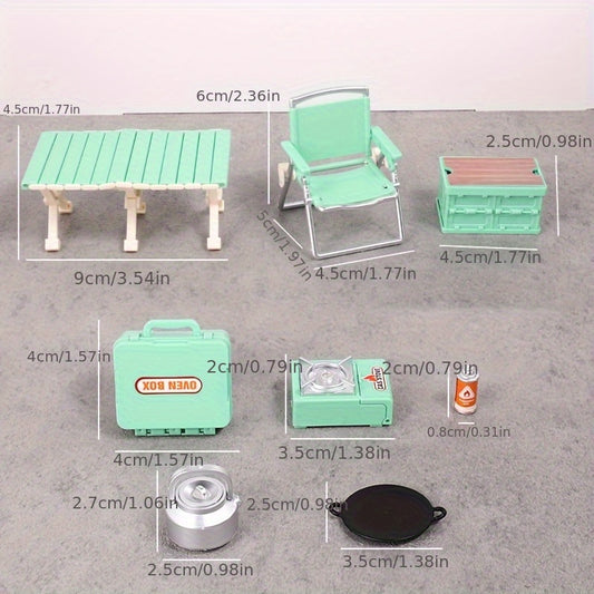 Dollhouse Outdoor Camping Set DIY Accessory Mod