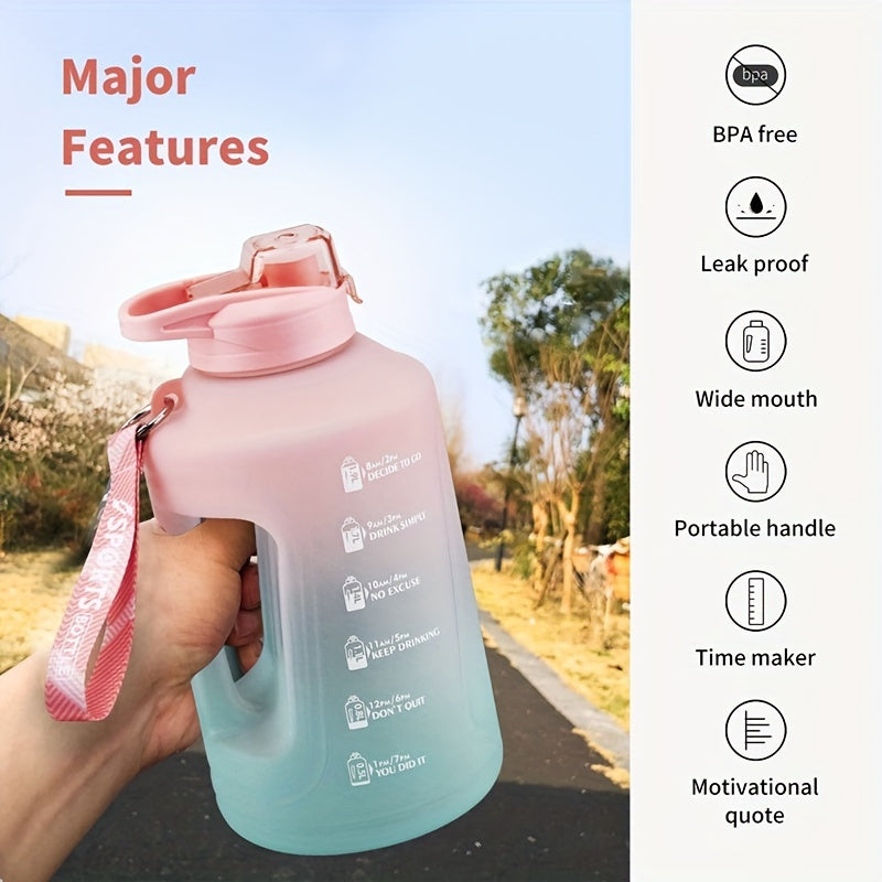 Gradient Sports Water Bottle with Carrying Strap