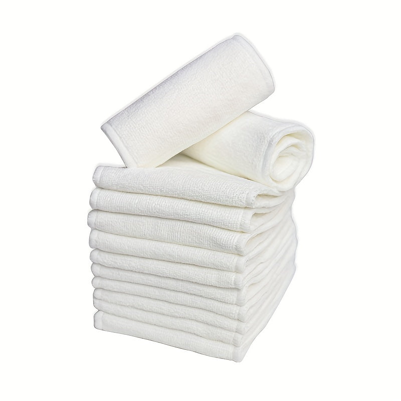 2pcs 3 Layers Microfiber Diaper Insert 4 Layers Bamboo Charcoal Insert