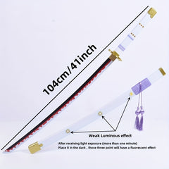 Bamboo Anime Sword Katana Samurai Role Playing Sword for Cosplay
