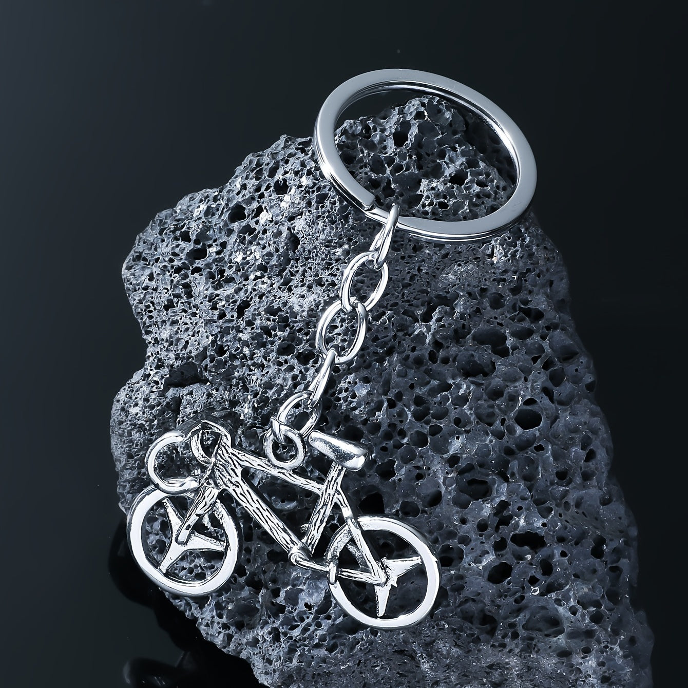 Mini Bicycle Pendant Key Chain Key Ring For Men