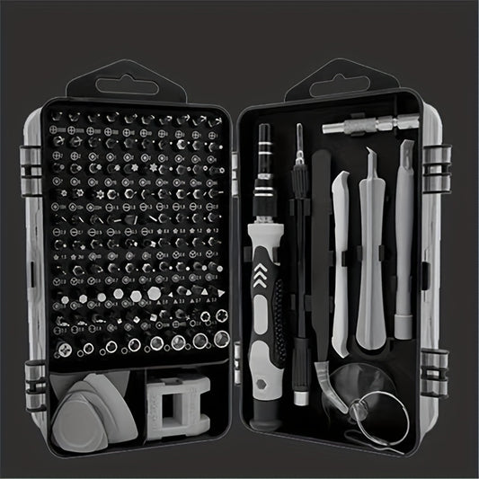 115-in-1 Screwdriver Tool Set for Repair Jobs