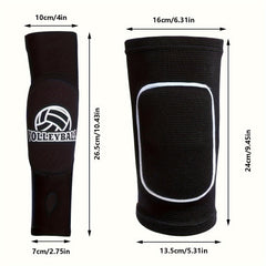 Volleyball Arm Sleeves and Knee Pads Set