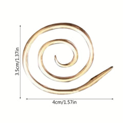 Spiral Braiding Needle Curved Weaving Tool For Sewing Weaving Beginners