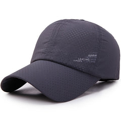 Men's Outdoor Sunshade Peaked Cap Quick Dry Baseball Cap