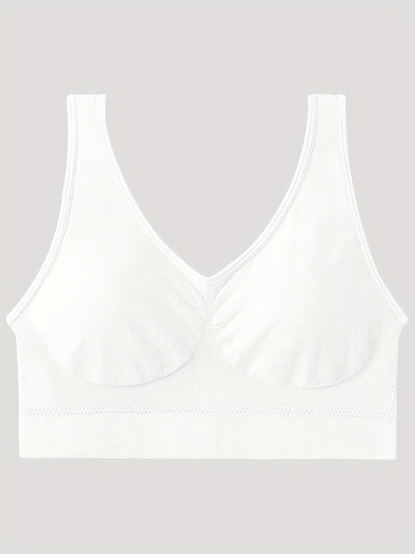Seamless Wireless Sports Bra Breathable Workout Tank Bra Women's Lingerie