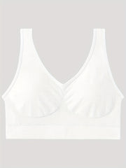 Seamless Wireless Sports Bra Breathable Workout Tank Bra Women's Lingerie