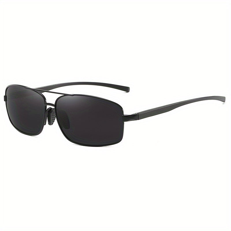 Men's Retro Square Frame Sunglasses Polarized Outdoor Cycling Sports