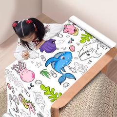 Graffiti Paper Roll for Coloring and Painting Gift
