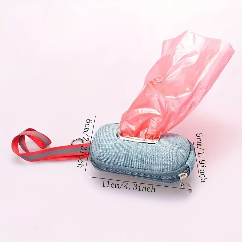 Portable Dog Poop Bag Dispenser for Outdoor Walks