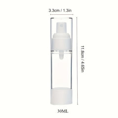 30ml Airless Pump Press Bottle for Cosmetics and Makeup Vacuum Lotion Bottle