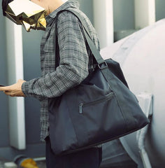 Men's Business Travel Duffel Bag Large Capacity Casual School Student Shoulder