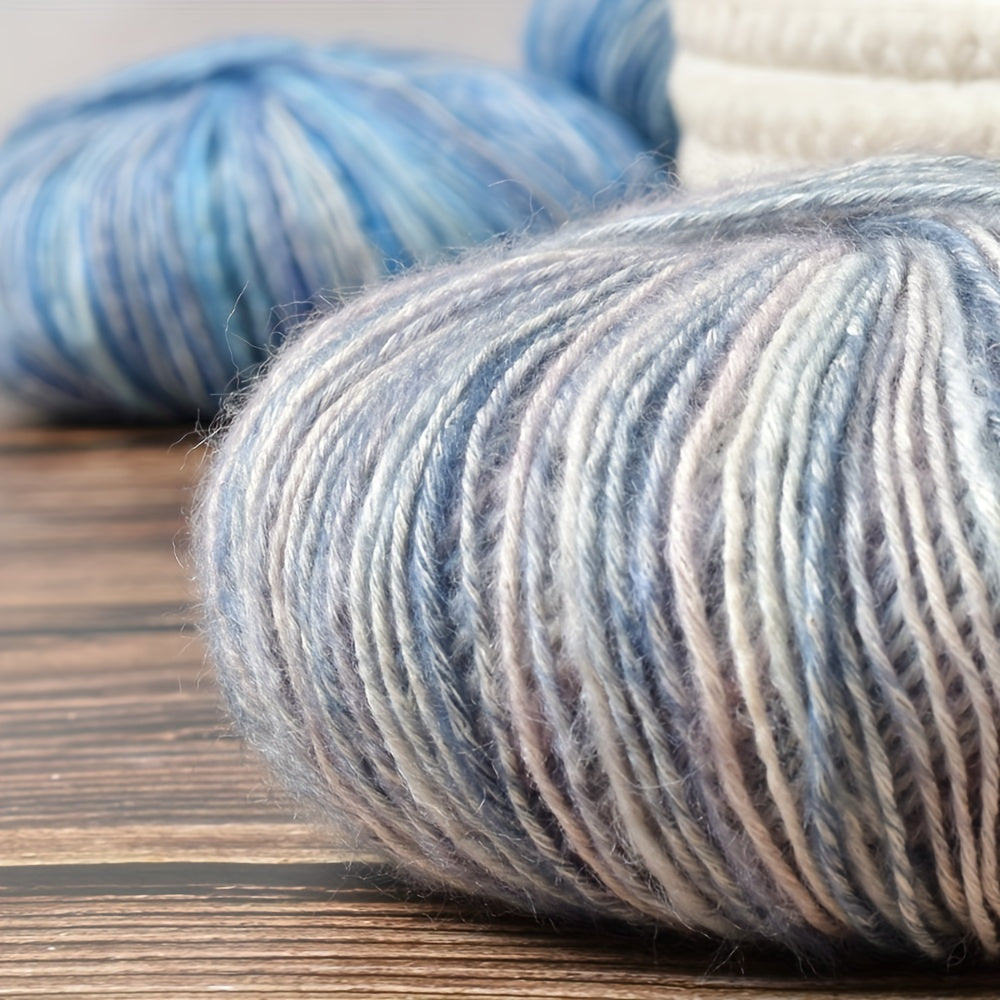 6pcs Mixed Cotton Yarn for Hand Knitting Crocheting - 50g pc