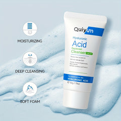 Hyaluronic Acid Cleanser 50g Gentle Face Wash Control Brighten Skin Tone