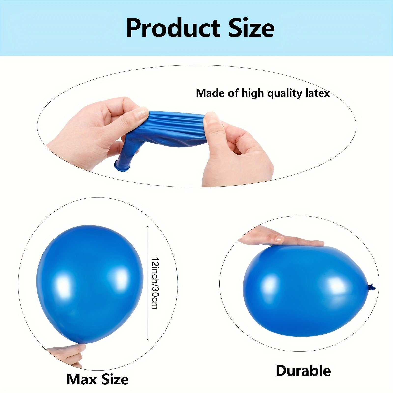 120 Rainbow Latex Balloons for Parties, Events, Wedding - 12 Colors