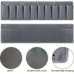 RV Shoe Pockets Hanging Bedside Storage Organizer with Sturdy Hooks