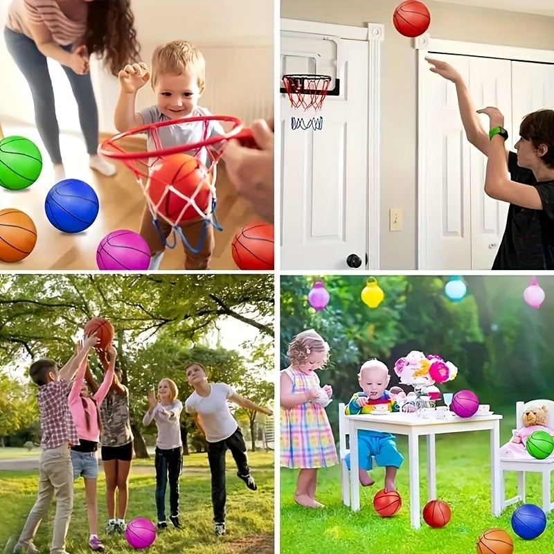 Mini Basketball Set Durable PVC Ball for Mini Hoop - 7 Inches