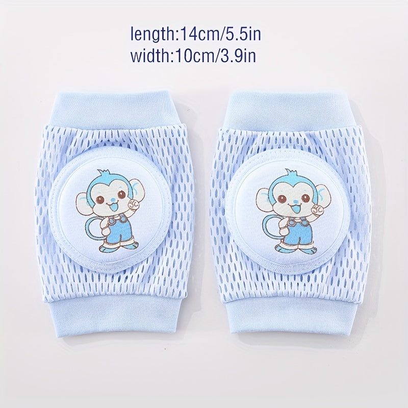 Baby Breathable Mesh Knee Pads for Crawling