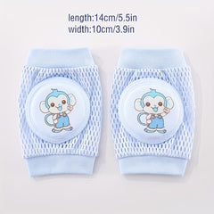 Baby Breathable Mesh Knee Pads for Crawling