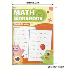 Multiplication Workbook for Kids: Master Times Tables Up to 100
