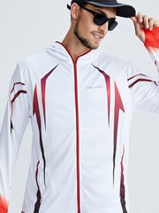 Men's Outdoor Hooded Jacket Quick Dry Gym Sports Coat