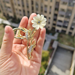 Sunflower Hair Claw Clip Non Slip Strong Hold Grip Hair Jaw Clip